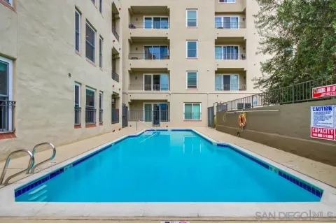 a car parked in front of a building