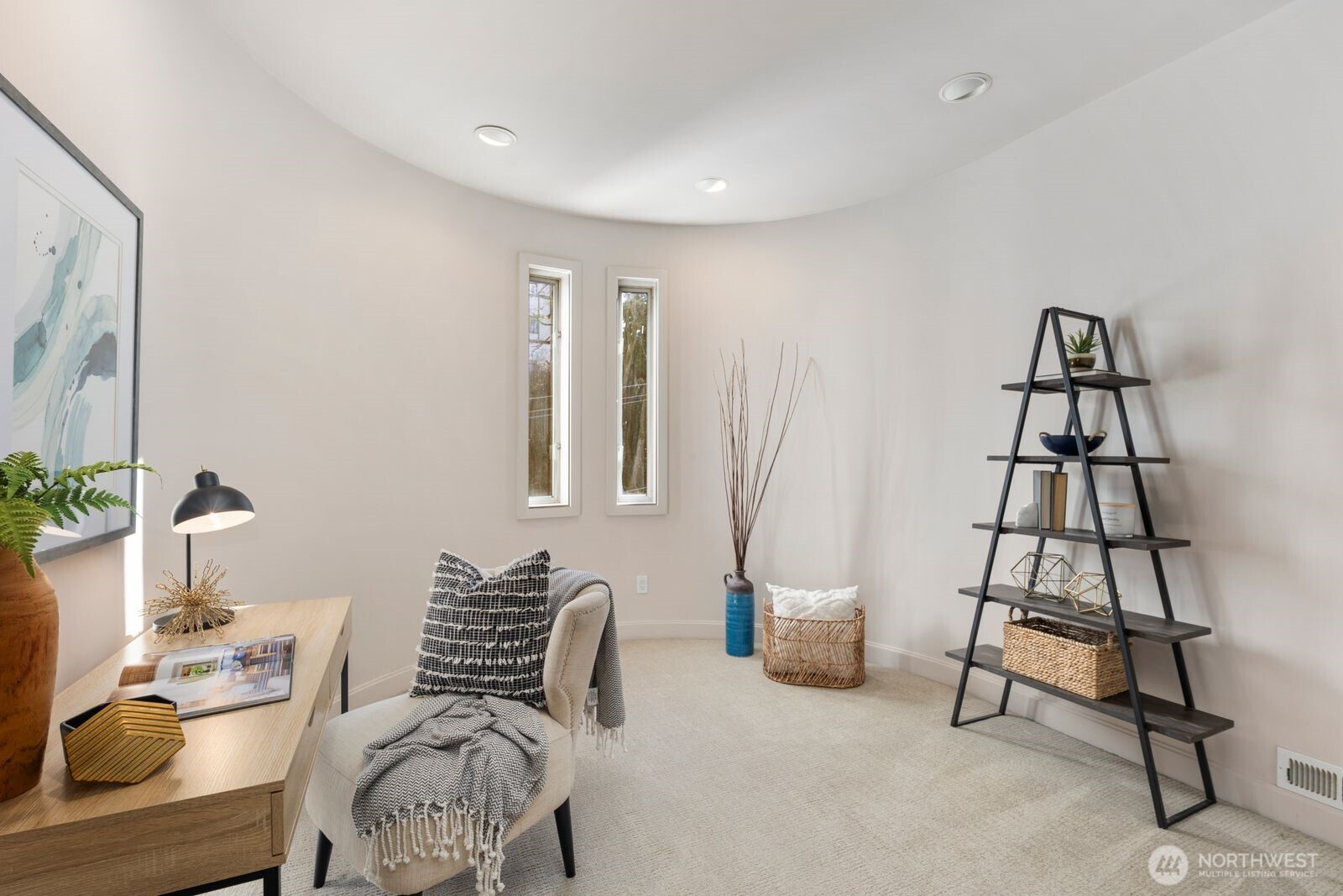 1717 Ferry Avenue Southwest Seattle, WA 98116 - Photo 22 of 40 a bedroom with furniture and a window