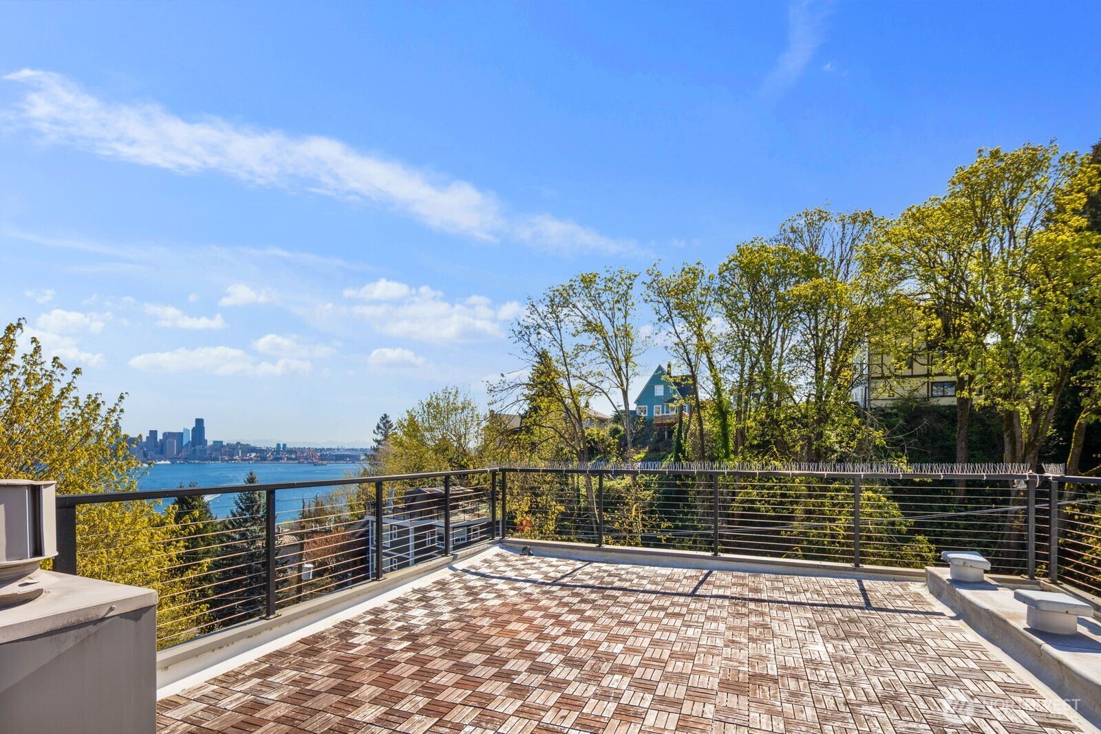 1717 Ferry Avenue Southwest Seattle, WA 98116 - Photo 4 of 40 a view of a terrace with trees