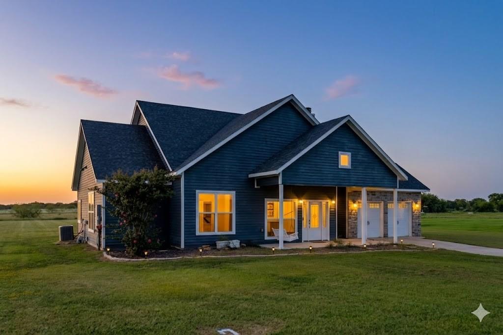 16806 Fm 3486 Terrell, TX 75160 - Photo 1 of 21 a front view of a house with a garden