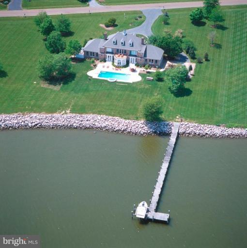 2919 Cox Neck Road East Chester, MD 21619 - Photo 29 of 29 Aerial View