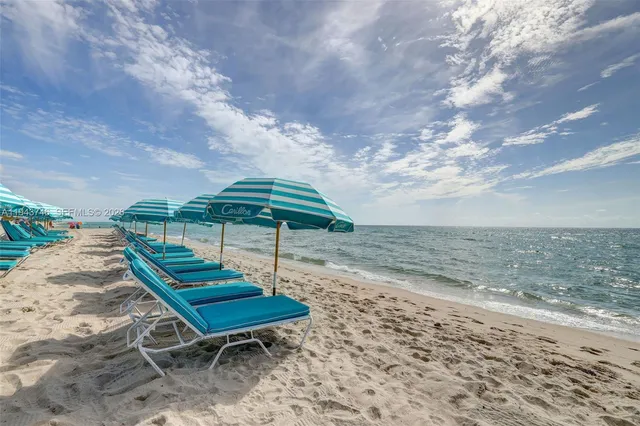 a view of outdoor space with palm trees