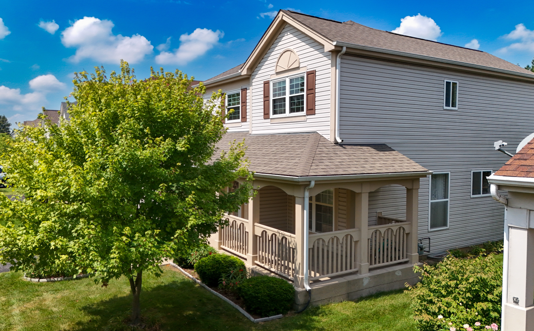 808 Violet Circle Naperville, IL 60540 - Photo 26 of 31 a view of house with a yard and potted plants