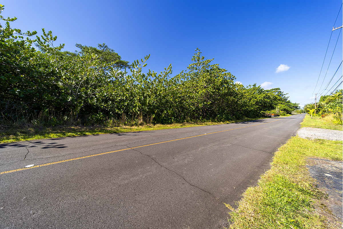15-1576 Lot 3077 Beach Road Keaau, HI 96749 - Photo 9 of 23 a view of a street with a building in the background