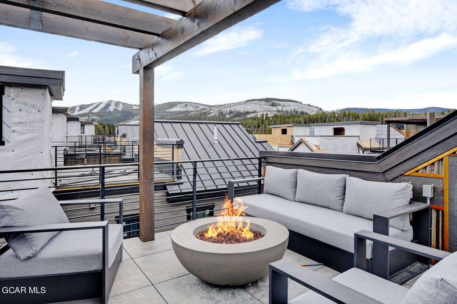 Undisclosed Address Winter Park, CO 80482 - Photo 35 of 52 a balcony with furniture and a potted plant