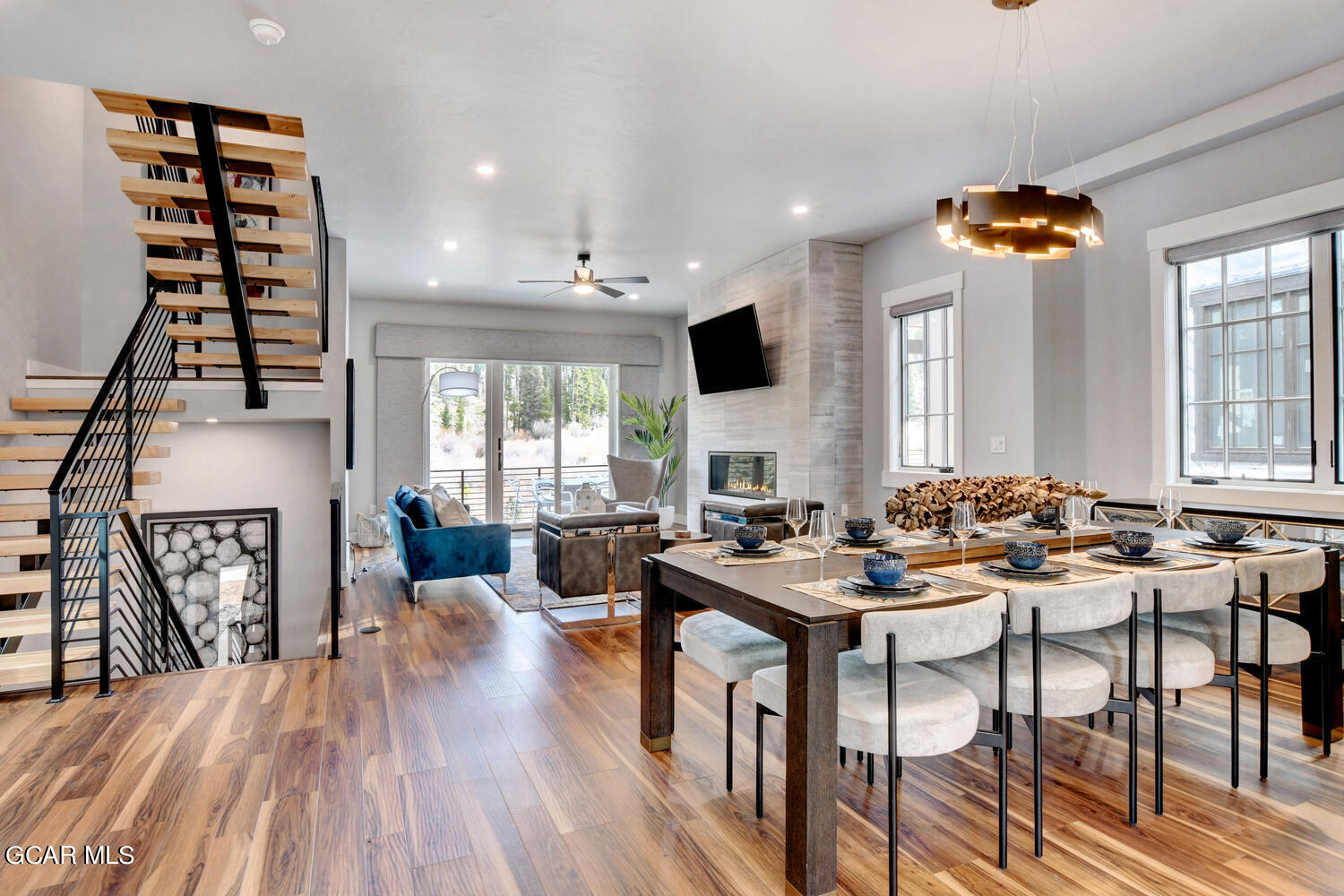 Undisclosed Address Winter Park, CO 80482 - Photo 5 of 52 a view of a a dining room with furniture window and wooden floor