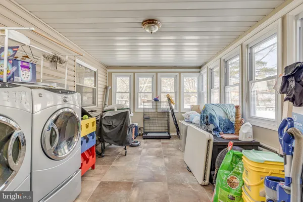 a view of a storage & utility room