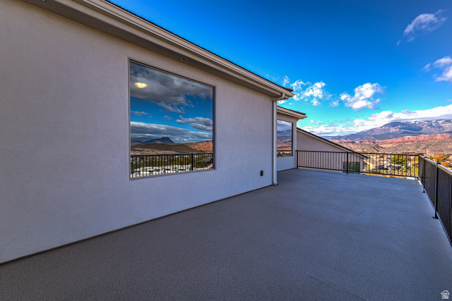 2072 W. 320 S. Hurricane, UT 84737 - Photo 45 of 46 Window from 4th Bedroom Lookin out to Deck and VIEWS!