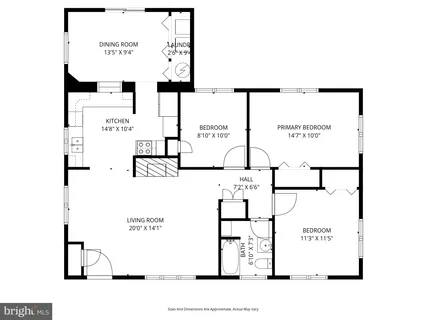 $385,000 | 3405 Rutgers Street, Hyattsville, MD 20783