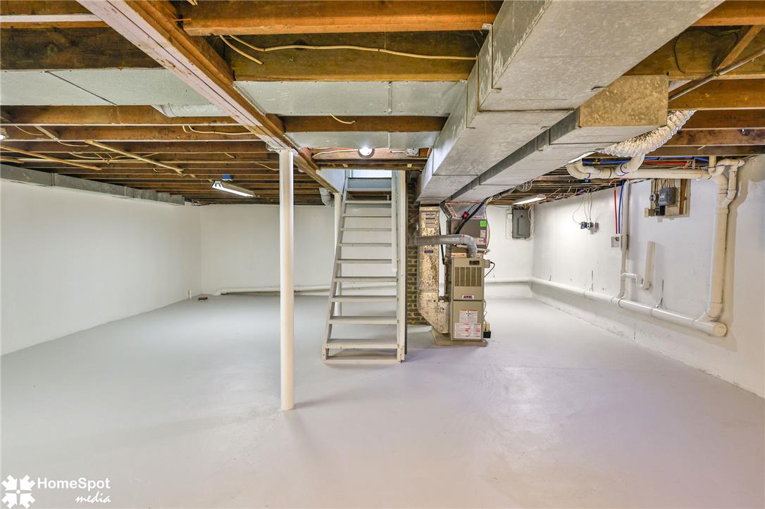 415 Willow Road Hellertown, PA 18055 - Photo 21 of 25 Unfinished basement space ready for customization.