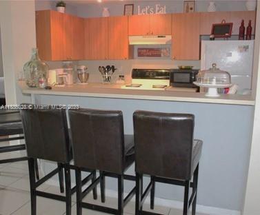 4830 Southwest 163rd Place Miami, FL 33185 - Photo 11 of 23 a kitchen with a sink chairs and cabinets