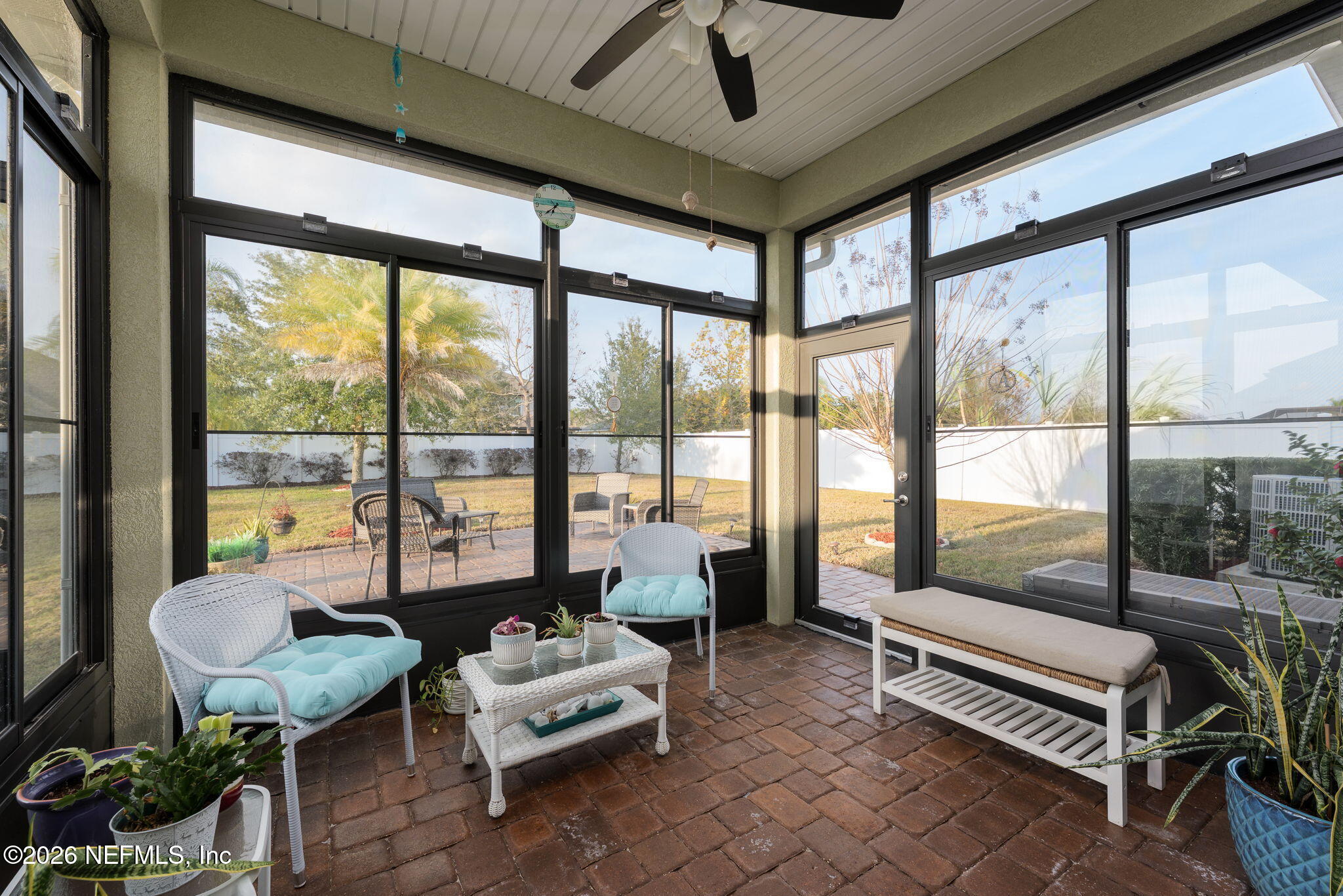 405 Porta Rosa Circle St. Augustine, FL 32092 - Photo 5 of 55 a outdoor space with furniture and garden view