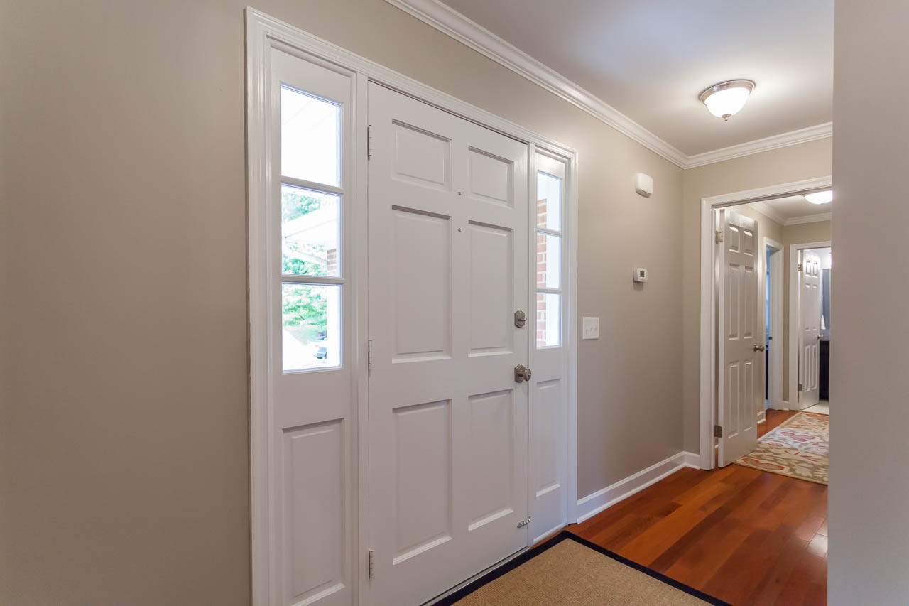3145 Merrianne Drive Raleigh, NC 27607 - Photo 3 of 25 Beautiful Brazilian cherry hardwood floors are located in the main living areas. Brazilian Cherry Hardwood Floors
