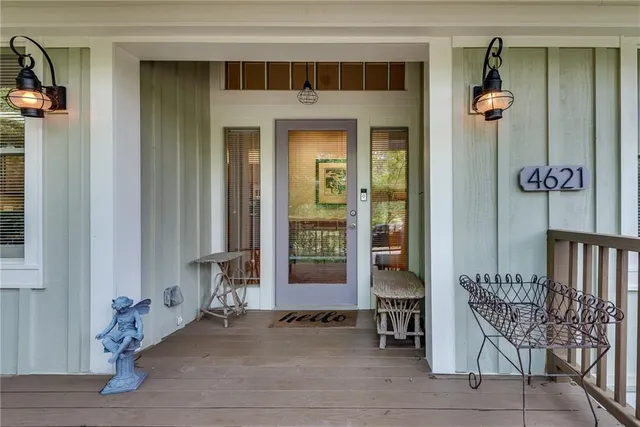view of front door of house