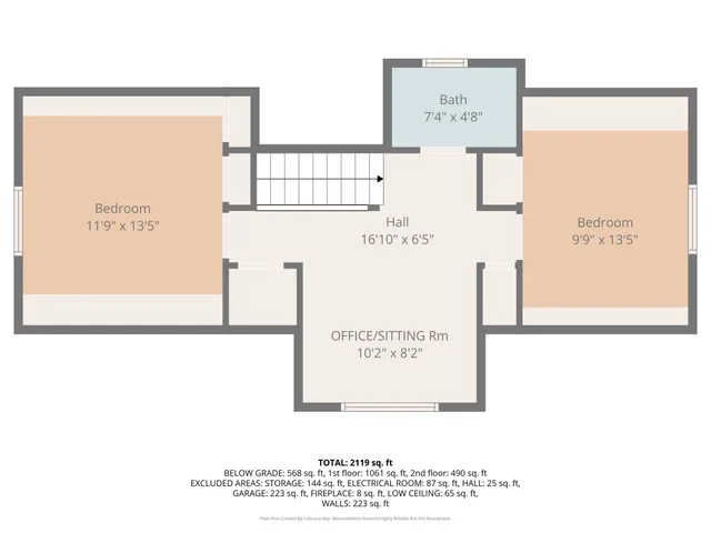 a picture of a book and a bed