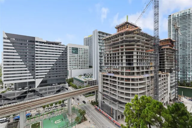 a front view of a building