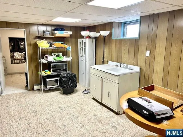 a view of water heater room