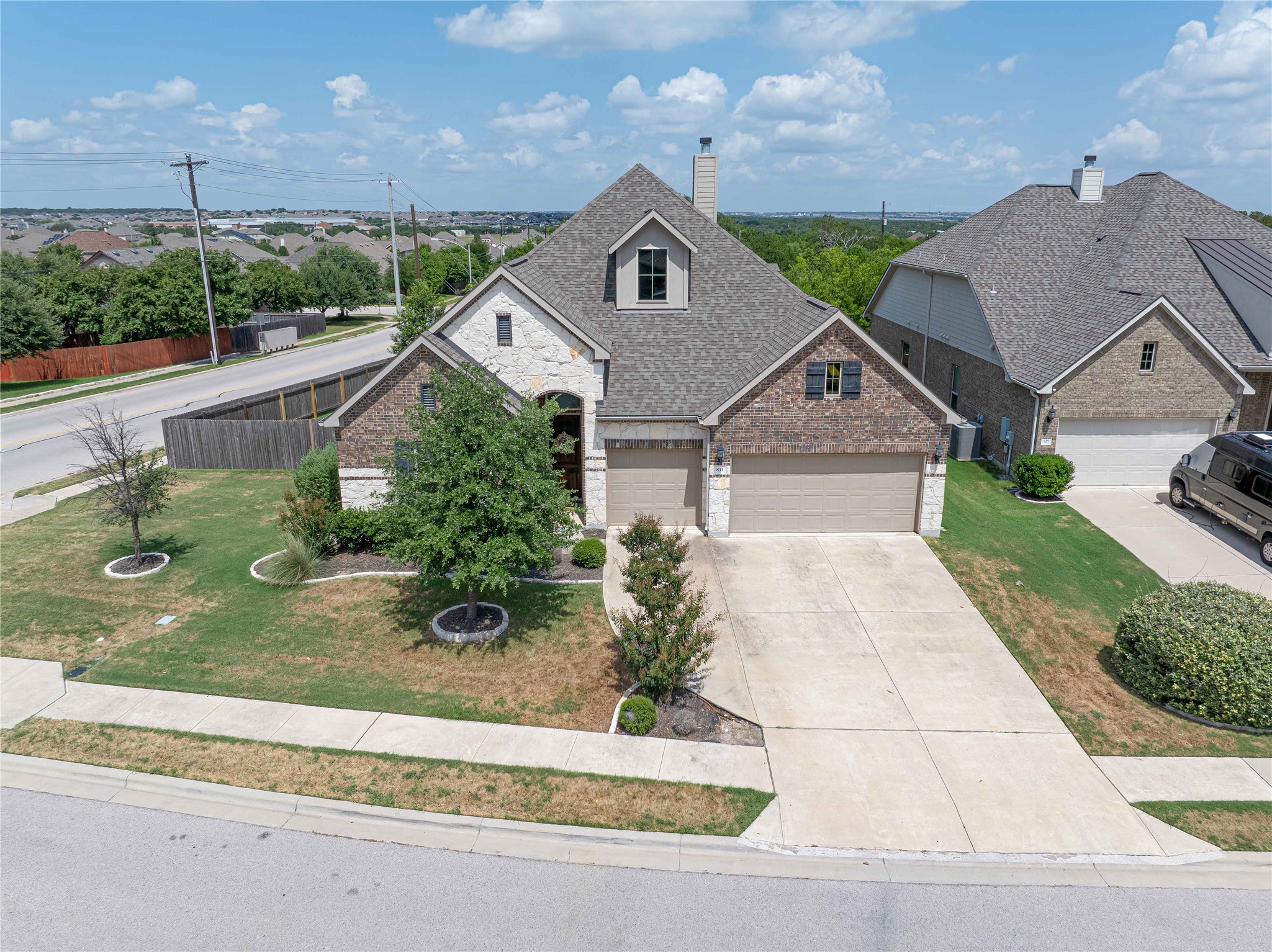 833 Tabernash Leander, TX 78641 - Photo 1 of 1 a front view of a house with garden