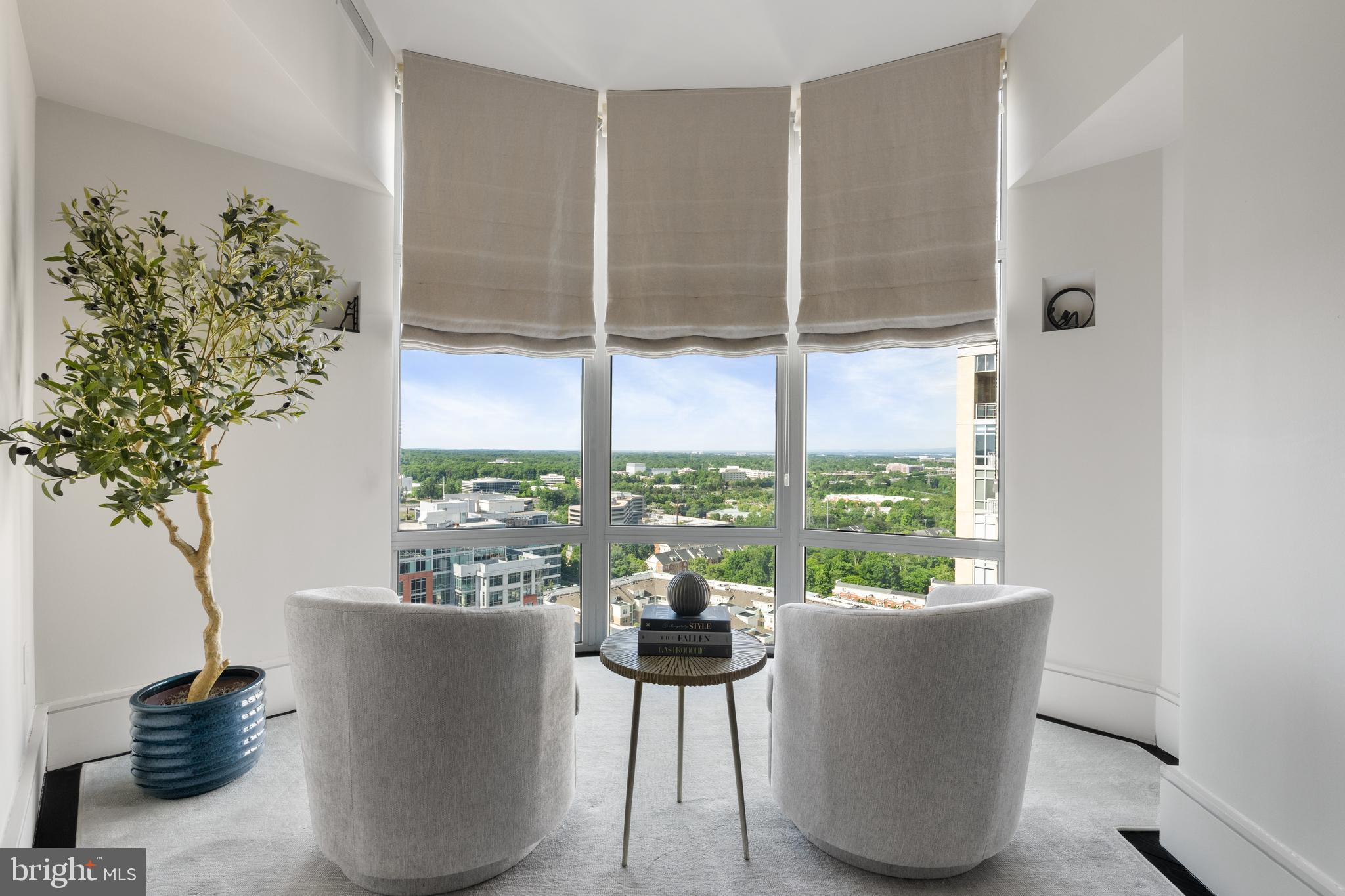 11990 Market Street, Unit 2101 Reston, VA 20190 - Photo 6 of 103 Spectacular view from sitting nook off living rm
