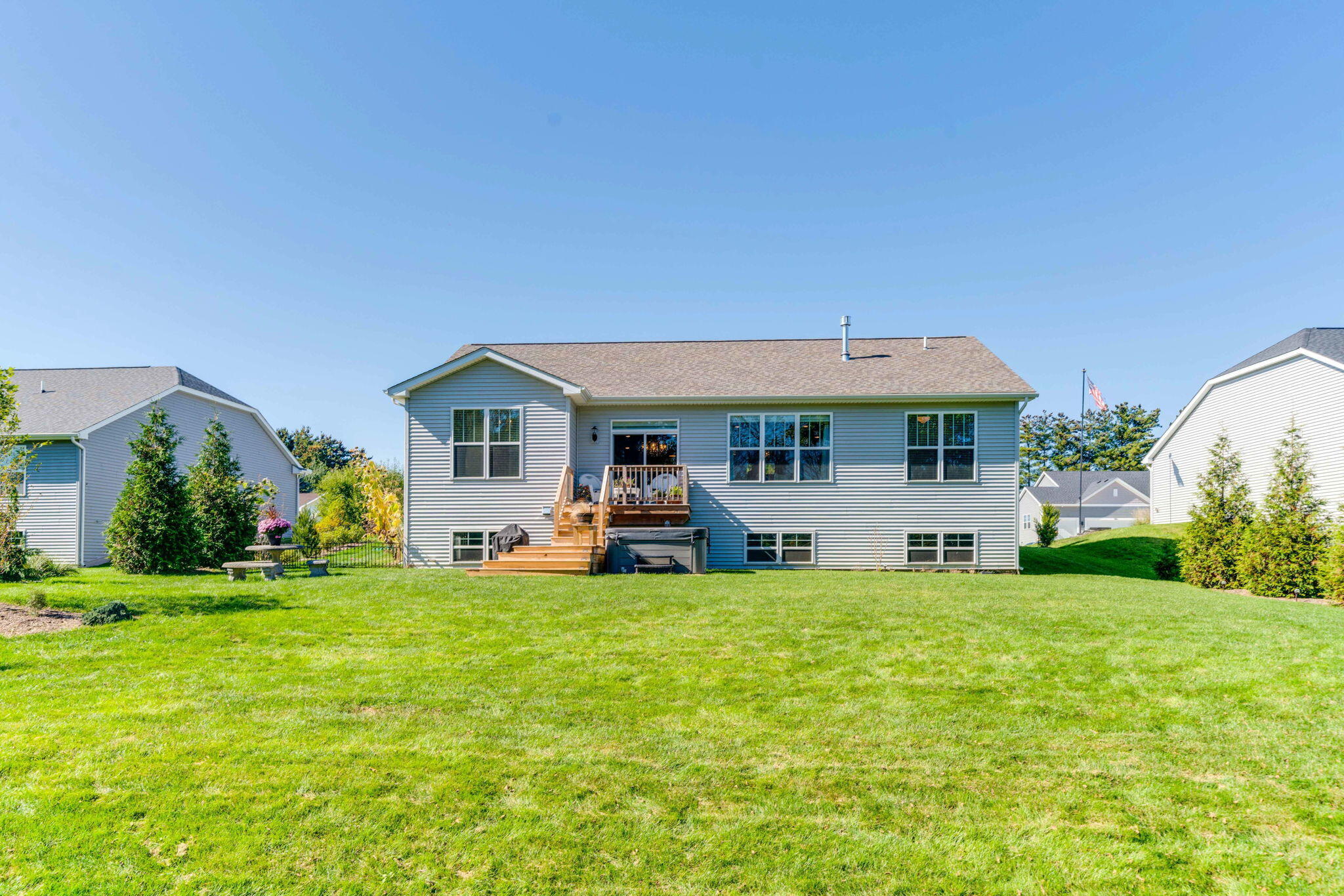 514 Arbor Ridge Drive Delavan, WI 53115 - Photo 26 of 41 Rear View