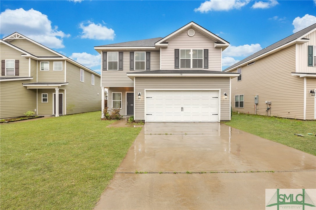 78 Gambrell Road Hinesville, GA 31313 - Photo 1 of 39 Grass has been digitally enhanced for the purposes