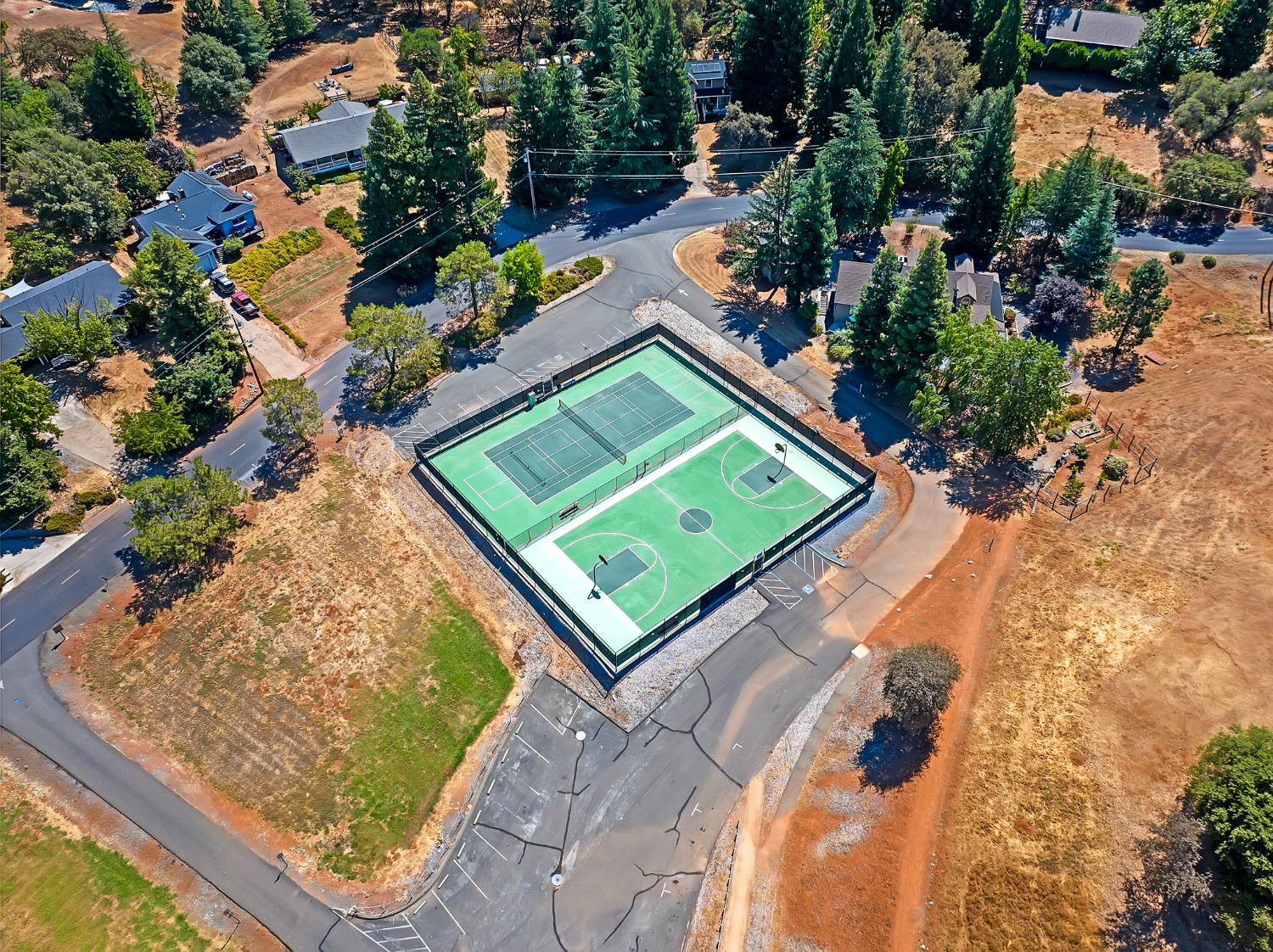 2505 Muir Court Cool, CA 95614 - Photo 38 of 56 a view of a yard with a wooden fence