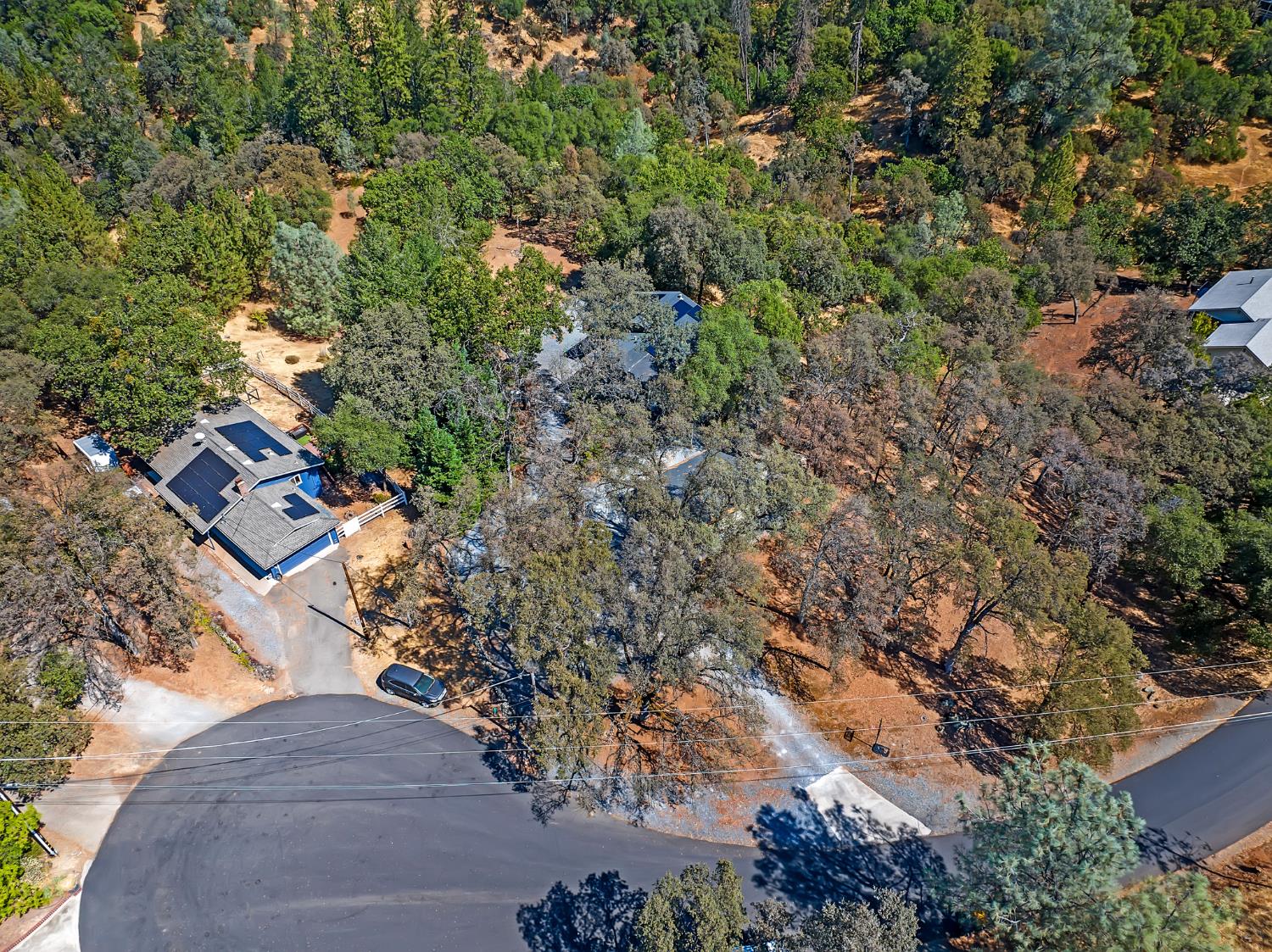 2505 Muir Court Cool, CA 95614 - Photo 46 of 56 an aerial view of residential house with outdoor space