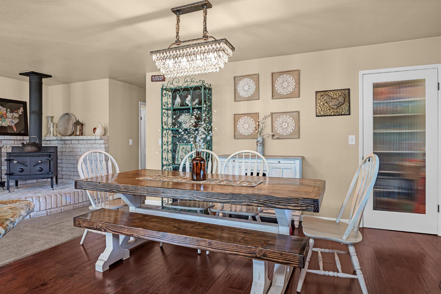 2505 Muir Court Cool, CA 95614 - Photo 6 of 56 a view of a dining room with furniture window and wooden floor