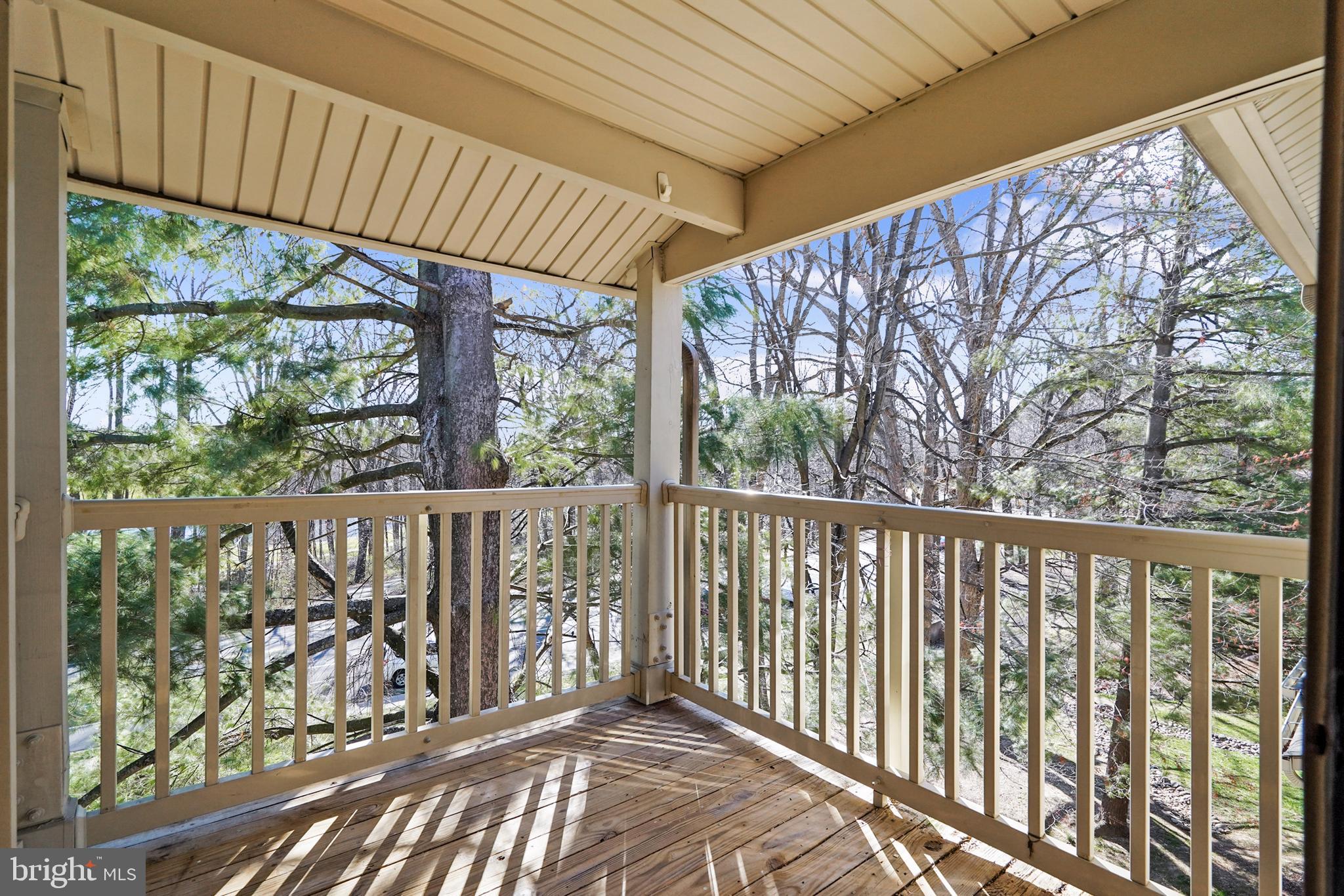 1781 Jonathan Way, Unit 1781I Reston, VA 20190 - Photo 6 of 48 a view of balcony with wooden floor