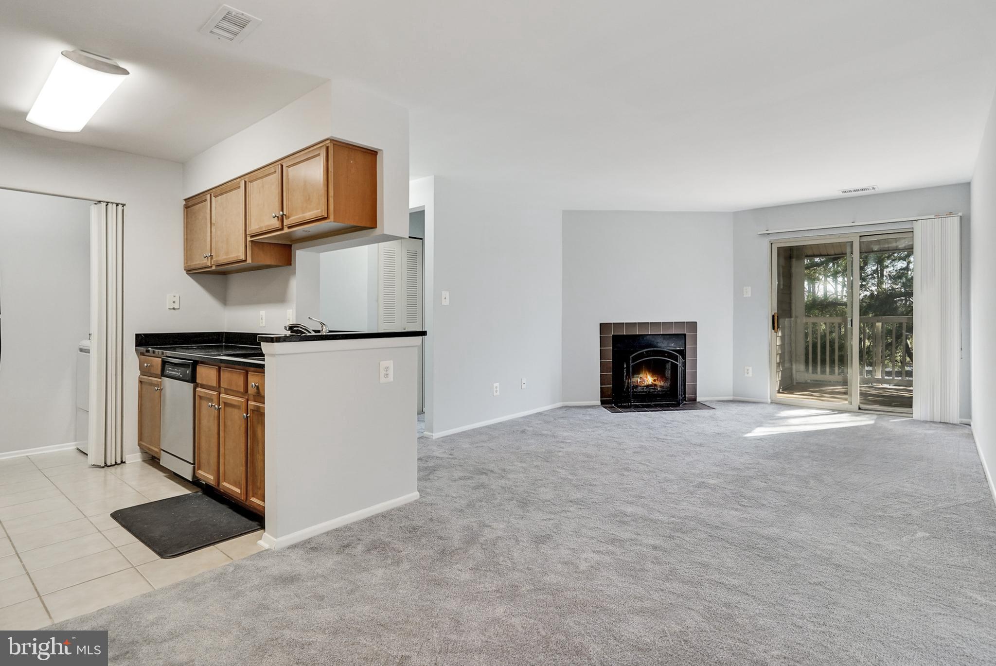 1781 Jonathan Way, Unit 1781I Reston, VA 20190 - Photo 10 of 48 a view of a livingroom with furniture and a fireplace