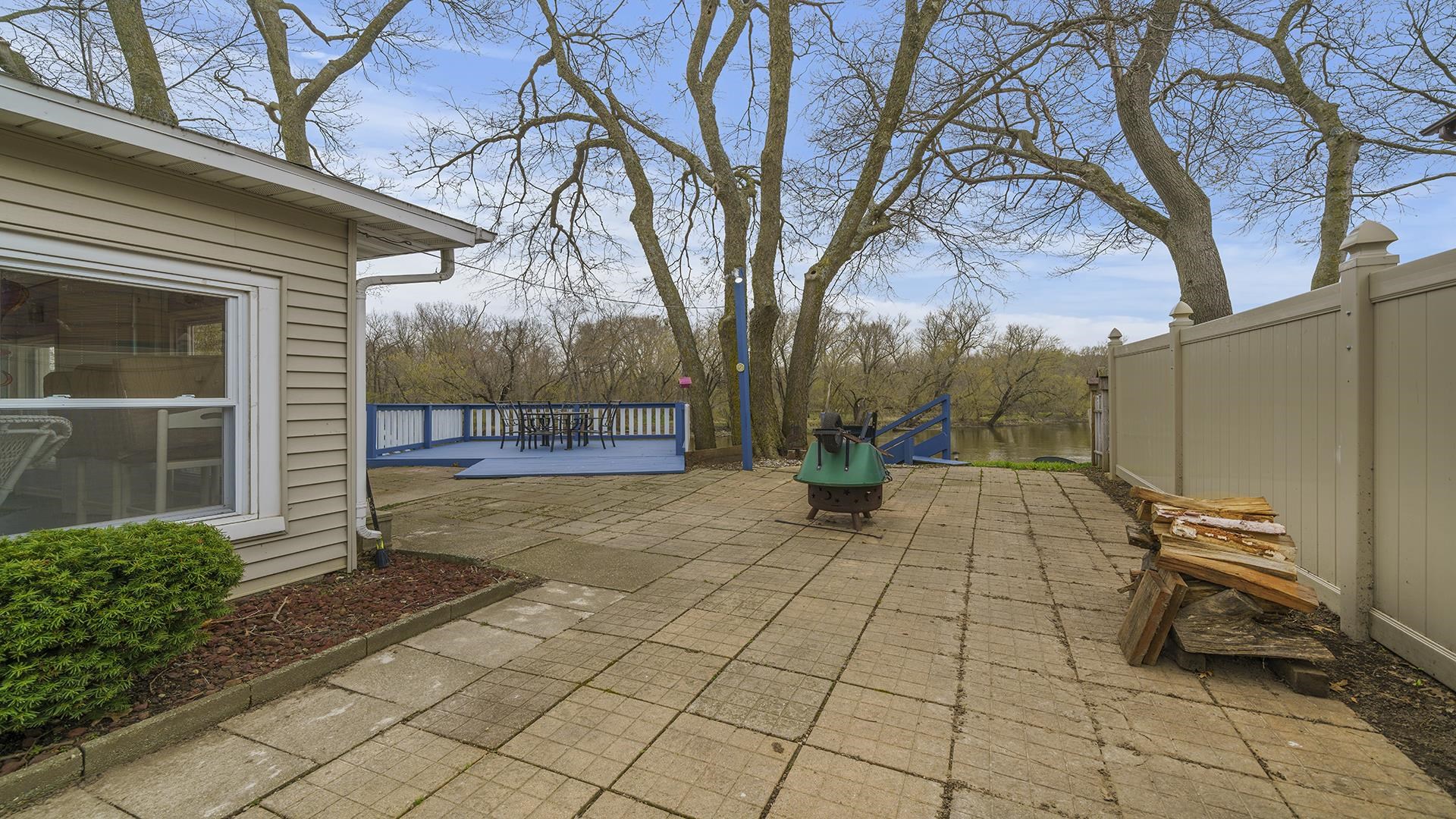 2687 South Snyder Road Oregon, IL 61061 - Photo 21 of 33 a view of backyard with seating space