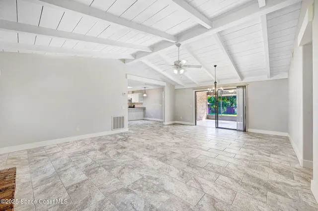 a view of a livingroom with a stove