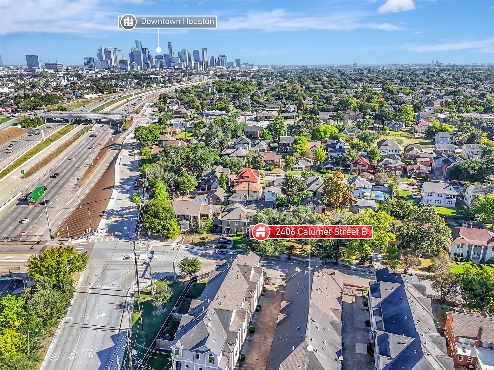 2406 Calumet Street Houston, TX 77004 - Photo 35 of 37 a view of a city and an ocean