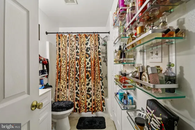 a view of entryway with a flower pot and a chair