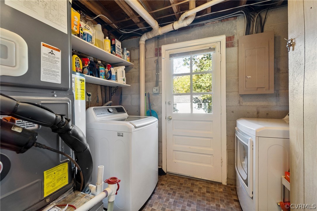 2304 Lashley Lane Henrico, VA 23238 - Photo 20 of 29 a storage room with washer and dryer