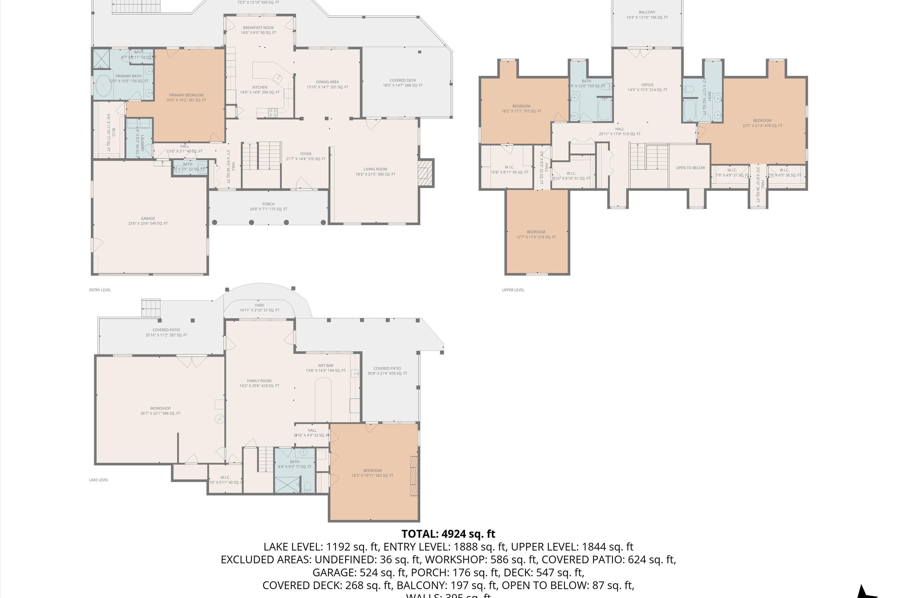145 Bridleridge Road Penhook, VA 24137 - Photo 76 of 76 79-Floor Plan