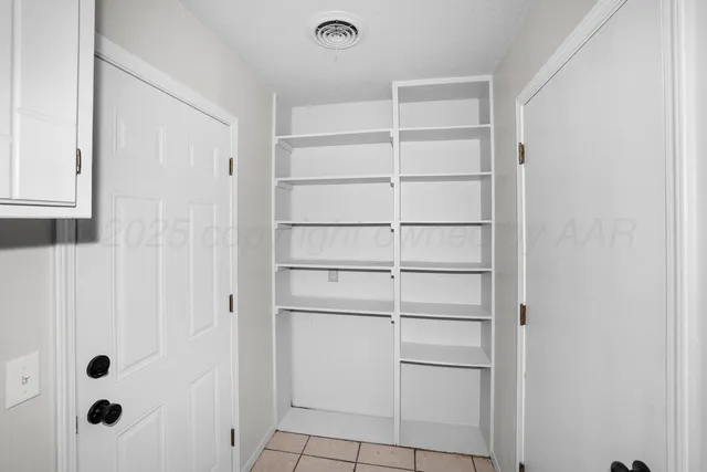 a view of a walk in closet
