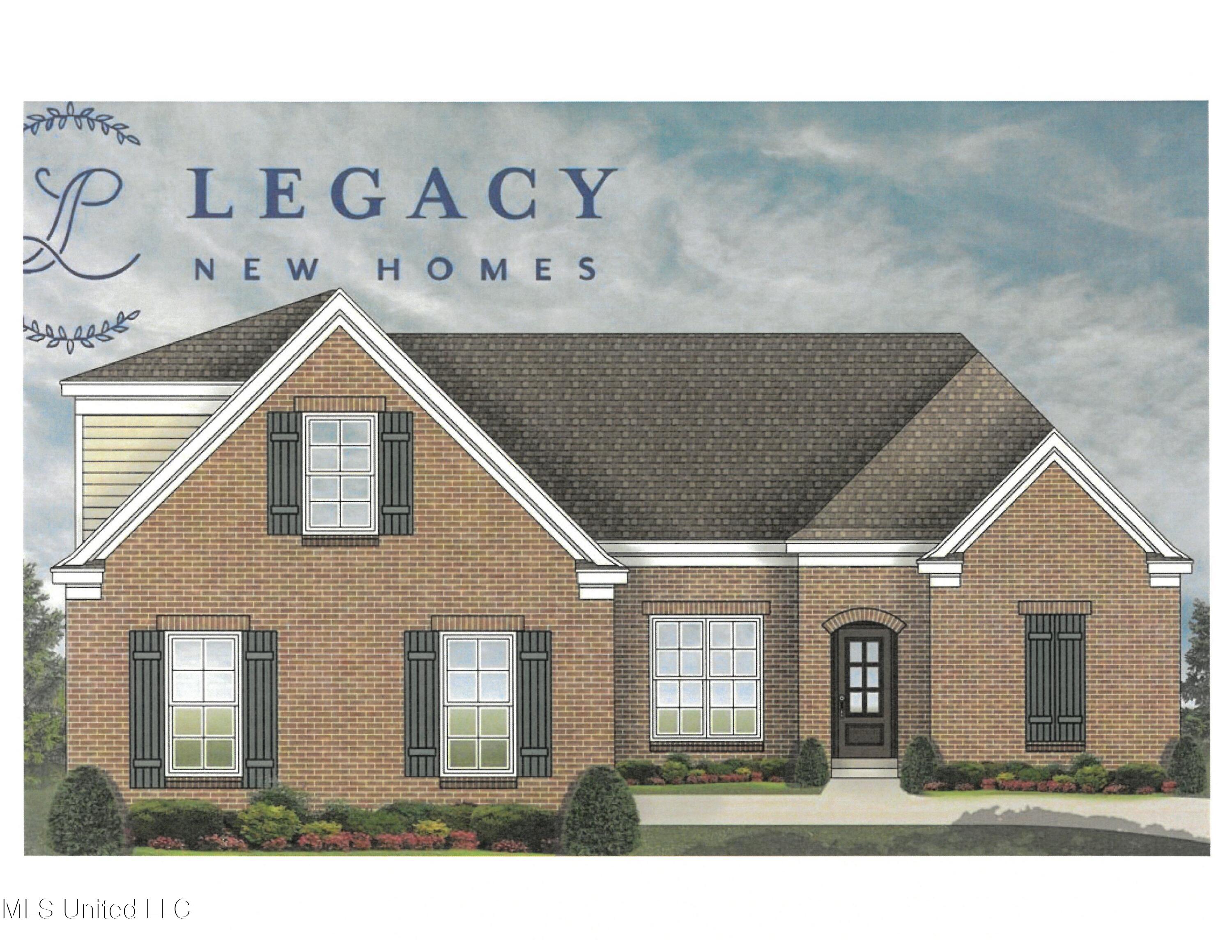 896 Andys Way Hernando, MS 38651 - Photo 2 of 31 Violet B Front Elevation