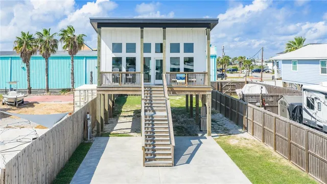 a building view with a outdoor space