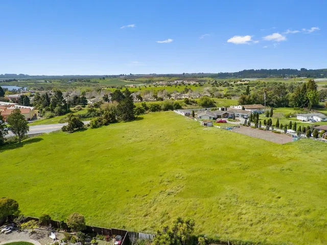 a view of an ocean from a city