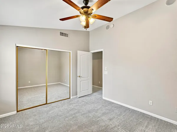 a view of empty room