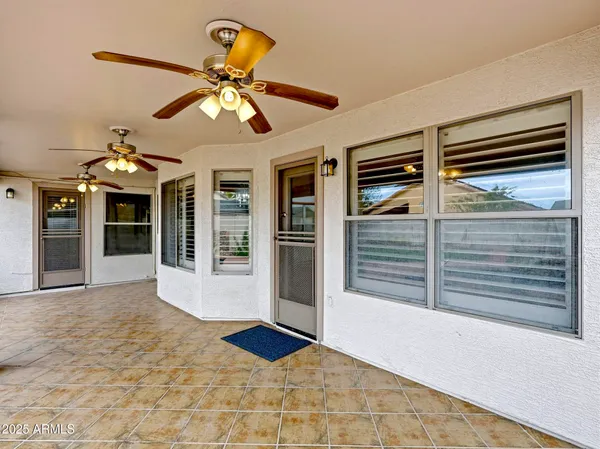 a view of a entryway door front of house