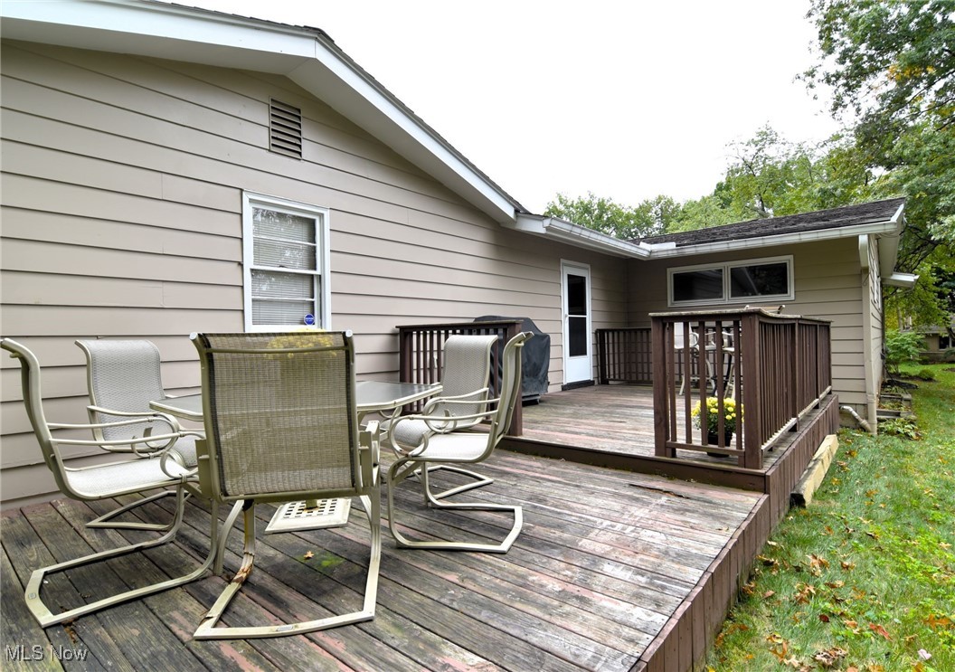 2071 Wyndham Road Akron, OH 44313 - Photo 42 of 42 View of two tier wood deck.