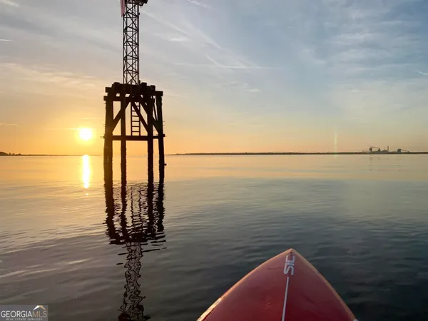 a view of ocean with a boat