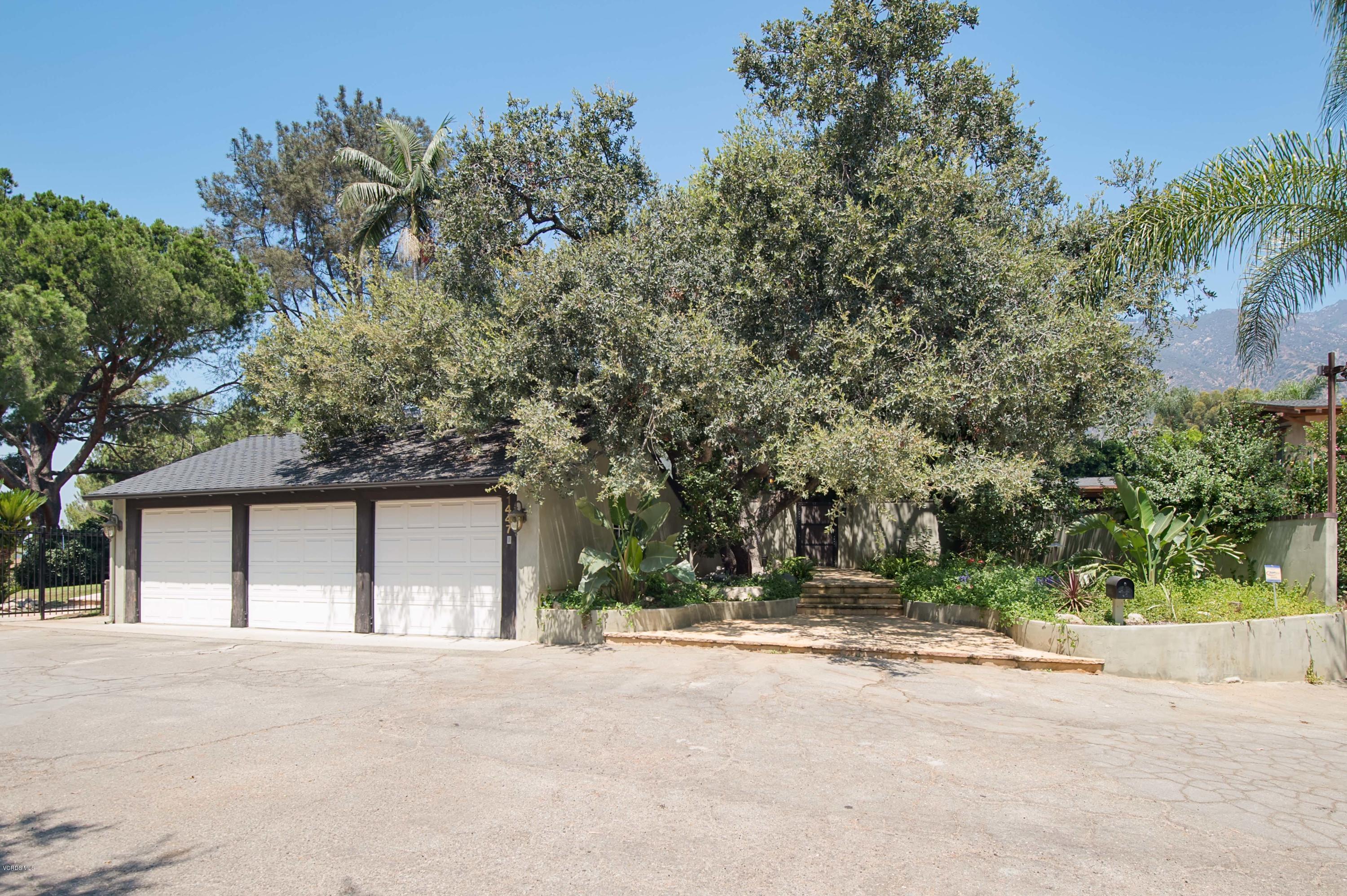 1447 Edgecliff Lane Pasadena, CA 91107 - Photo 26 of 33 front view of a house with a yard and potted plants