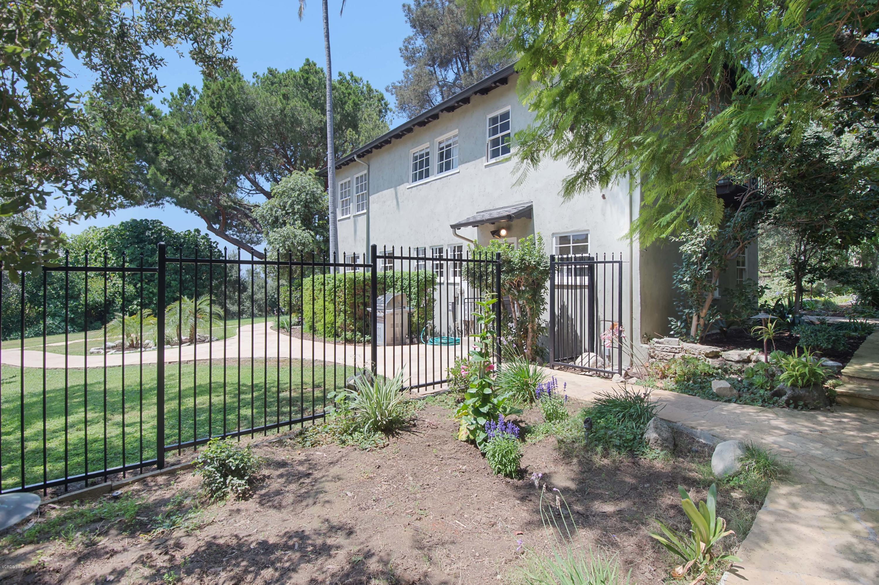 1447 Edgecliff Lane Pasadena, CA 91107 - Photo 7 of 33 a garden view with a playing court