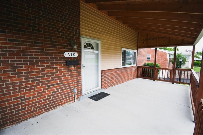 670 Lindsay Road Carnegie, PA 15106 - Photo 2 of 25 Covered Front Porch