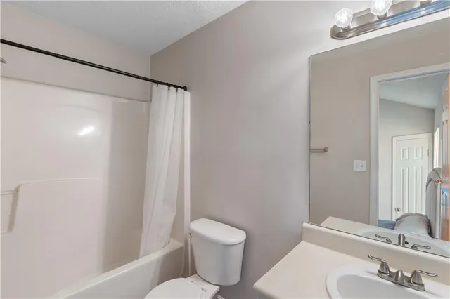 a bathroom with a toilet a sink and a bathtub