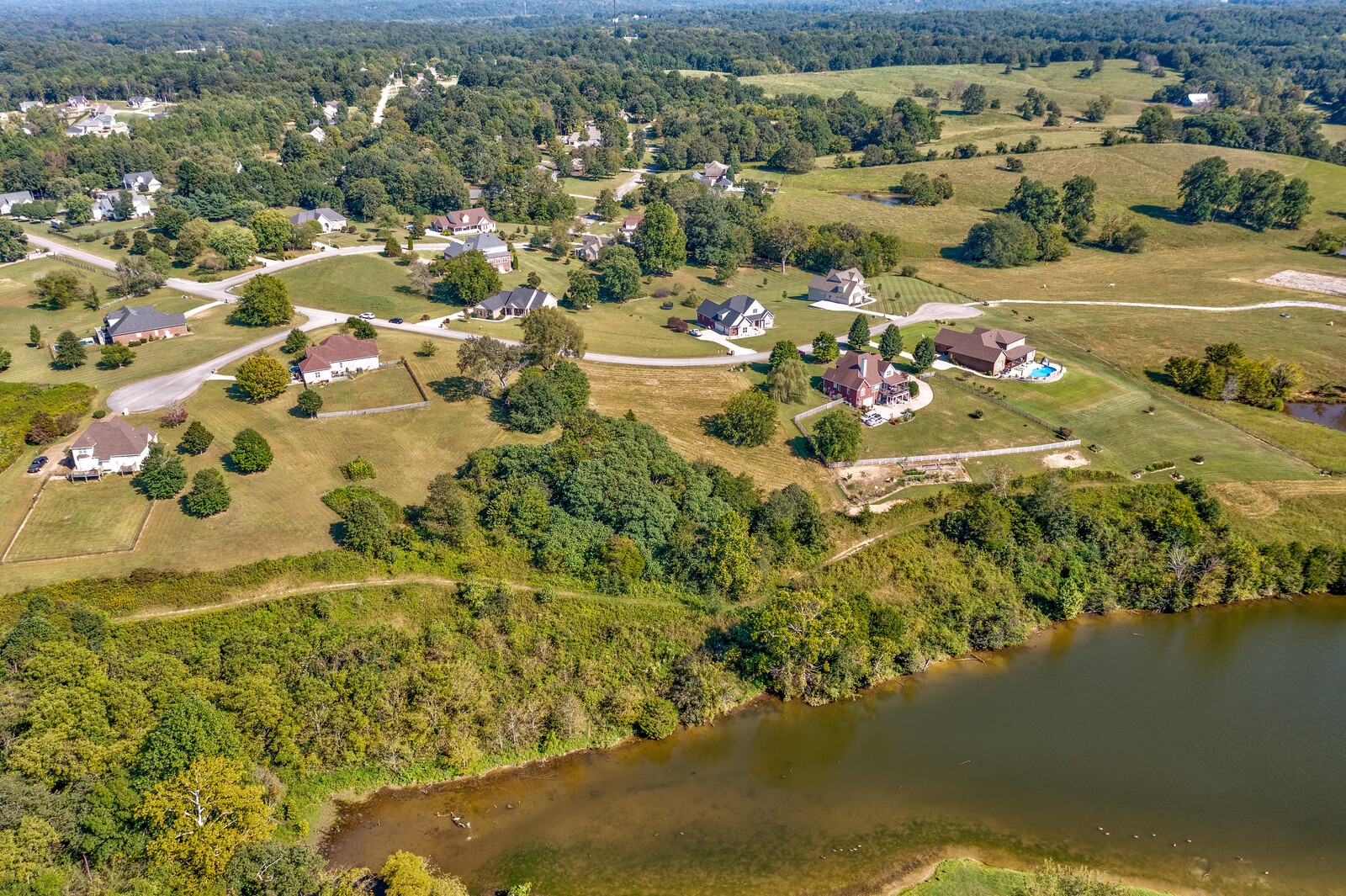 0 Trinity Burns, TN 37029 - Photo 11 of 18 an aerial view of residential houses with outdoor space