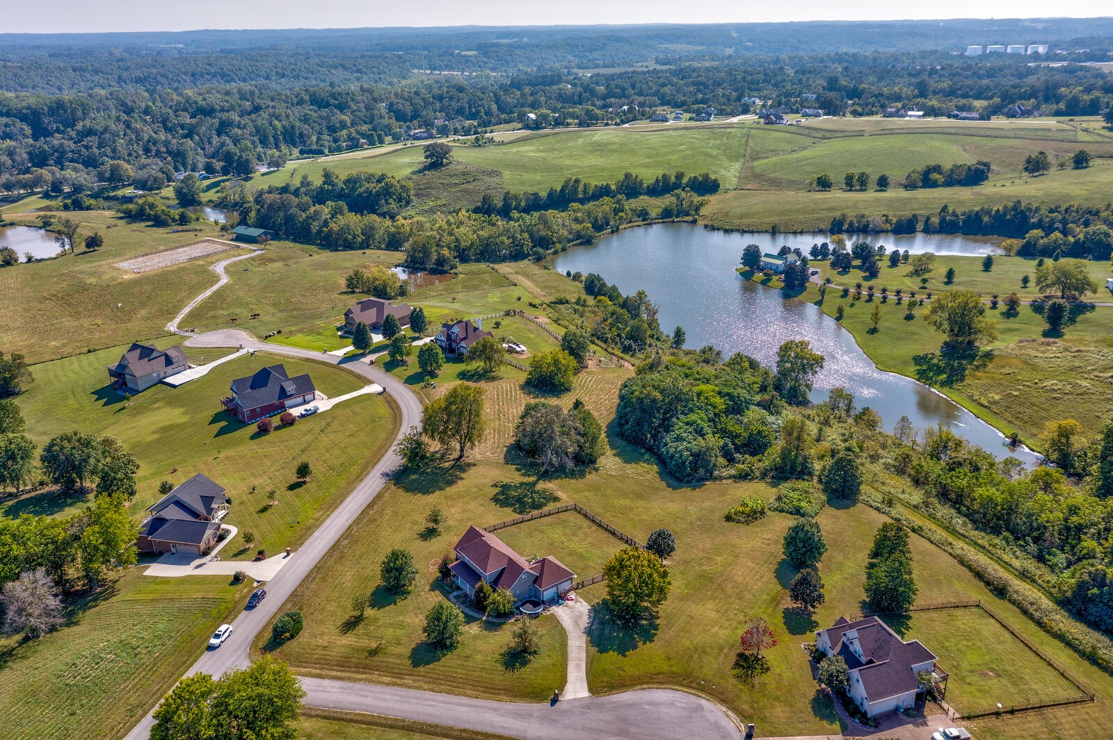 0 Trinity Burns, TN 37029 - Photo 16 of 18 an aerial view of lake residential house with outdoor space